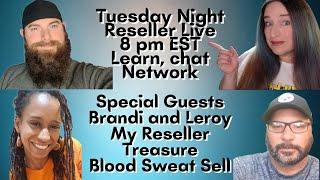 Ebay Live Podcast The Nurse Flipper@beardedthriftmachine@MyResellerTreasure @bloodsweatsell774