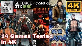 14 PS2 Games Tested in 4K - PCSX2 1.6.0 | GTX 1650 | I5-10300H | Acer Nitro 5 AN515-55