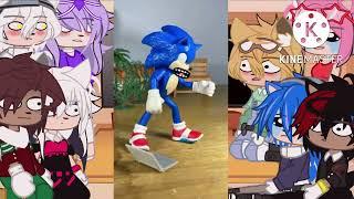 [] Sonic and his friends react to Sonic David II Gacha Club || Gay ships || Lazy || OG [️]