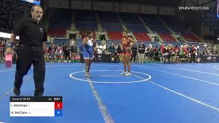 180 Lbs Consi Of 16 #2 - Isabella Martinez, Hawaii Vs Kiley McClain, California 81e5