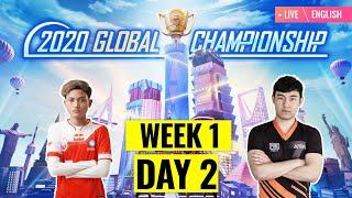 [EN] PMGC 2020 League W1D2 | Qualcomm | PUBG MOBILE Global Championship | Week 1 Day 2