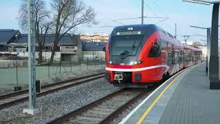 #4K Intercity trains at Tallinn main train station #stadler #flirt #estonia #sony #railway #YouTube