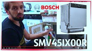 Как установить посудомоечную машину самостоятельно Bosch SMV45IX00R встраиваемая