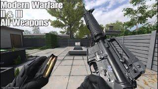 Call of Duty: Modern Warfare II & III - All Weapons