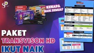 Harga Paket Nusa Gold Di Transvision Nusantara HD! Naik Juga 100% | Semua Parabola Naik Harga