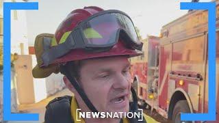 Los Angeles firefighters facing 'impossible mission' | NewsNation Now