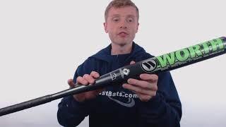 Worth Wicked XL Senior Slow Pitch Softball Bat: WWKDXL