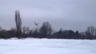 Spitfire in the snow