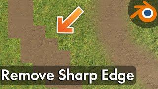 Create a Smooth Material Transition | Remove Sharp Edges | Blender Tutorial