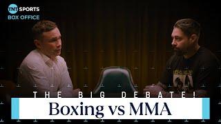 Boxing vs MMA: Carl Frampton & Dan Hardy debate which combat sport reigns supreme 