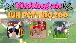 Visiting an *ISLAND UNIQUE HAIR* Petting Zoo! **SO AMAZING** | Wild Horse Islands