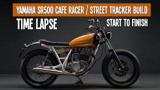 Yamaha SR500 Caferacer / Street Tracker Build in Time Lapse from Start to finish.