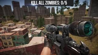 SNIPER ZOMBIES: Can you kill all zombies? | Zombie Shooting 3D | Offline Mobile Game