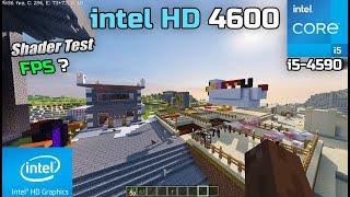 Minecraft Optifine 1.20.1 intel HD 4600 | i5 4590 | Test 4 Shaders