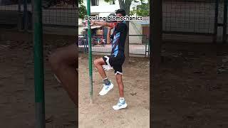 Fast bowling biomechanics #shorts #youtubeshorts #cricket #fastbowling #kundanpace