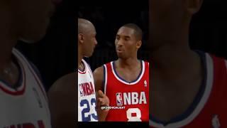 They told Kobe to let Michael Jordan win his final All-Star Game 