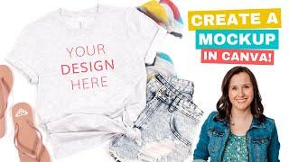 How to Make a Mockup in Canva for Beginners!