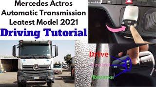 Mercedes Actros Automatic Transmission Leatest Model 2021 Driving Tutorial 