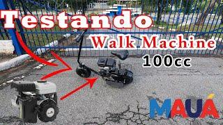 Teste Walk Patinete Motorizado 100cc Cauã destino Santana de Parnáiba SP