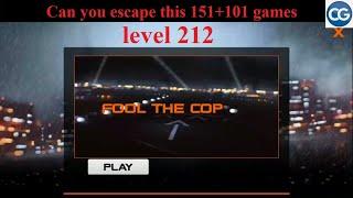 Can you escape this 151+101 games level 212 - FOOL THE COP - Complete Game