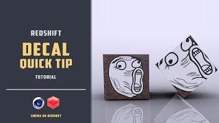 Quicktip for layering/labelling textures in redshift [CINEMA 4D TUTORIAL]