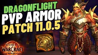 How to Purchase Previous Season Dragonflight PvP Transmog Sets in WoW Patch 11.0.5