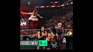 Rhea ripley × Biance Belair × iyo sky  #shorts #wwe #viral