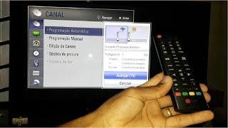 SINTONIA AUTOMÁTICA DOS CANAIS DIGITAIS DA TV DIGITAL LG