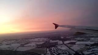 Landing at London Luton Airport (Airbus A320)