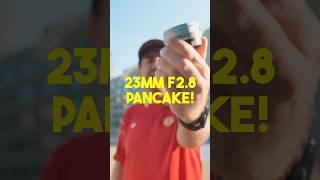 Fujifilm’s new 23mm pancake lens is INSANE! #photography