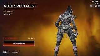 APEX LEGENDS | Wraith | Legendary | Void Specialist