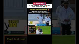 Joe Root will break Sachin Tendulkar's record of most Test runs  #joeroot