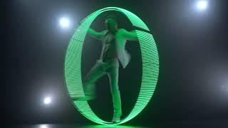 LED Cyr Wheel Promo by Anatoliy Bulakh