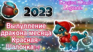 ВЫЛУПЛЕНИЕ ДРАКОНА МЕСЯЦА КРАСНАЯ ШАПОЧКА | НОВАЯ БОЖЕСТВЕННАЯ АКЦИЯ | Dragon Mania Legends