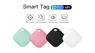 RSH Smart Tag iTag03, Cheap Alternative to AirTag, MFi Bluetooth Tracker Work with Apple Find My