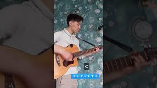 How to play Can you feel my Heart on guitar (Easy Chords)