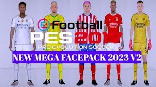 PES 2017 |MEGA FACEPACK 2023 V2 |COMPATIBLE WITH ALL PATCHES |V1 REQUIRED.