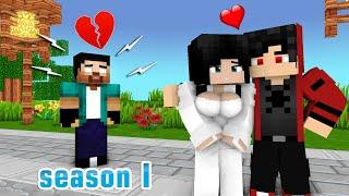 MONSTER SCHOOL : LOVE OF HEROBRINE X ARRON - SEASON I | MINECRAFT LOVE ANIMATION