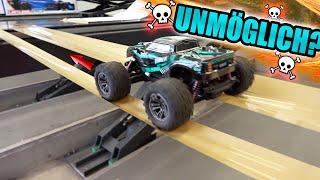 TODESBRÜCKE im selbstgebauten CRAWLER PARK! - Welches RC AUTO bezwingt den Parkour?