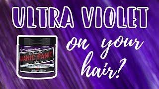 Manic Panic ULTRA VIOLET | Hair Level Swatches