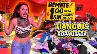 Tianguis de ropa económica en Ciudad de México!! 