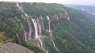 SEVEN SISTERS WATERFALL | Nohsngithiang Falls | Cherapunjee |Meghalaya