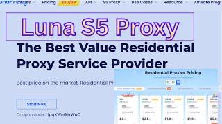 Luna S5 Proxy: Efficient Residential Socks5 Proxy 2023||911.re Alternative