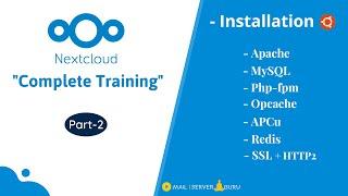 Install NextCloud On Ubuntu 22.04 | Complete Setup | APACHE, PHP-FPM, OPCACHE, APCU, REDIS, SSL, H2