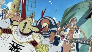 Garp Sees Morgan, Garp Vs Morgan, Morgan Defeat Garp For One Punch