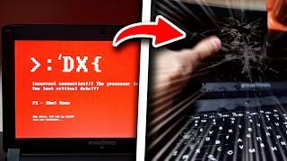 My Laptop Went Crazy and I Destroyed It (Windows 8 kill screen)