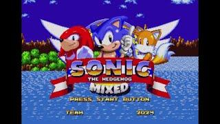 Sonic Hack Longplay - Sonic 1 Mixed Beta 1.3