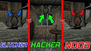 GRANNY - HACKER VS NOOB VS GLITCHER