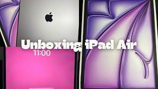 IPad Air Unboxing and Setup | Accessories | Apple Pencil Pro | 13 inch 2024