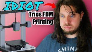 Complete Beginner Tries FDM Printing | AnkerMake M5C FDM Printer